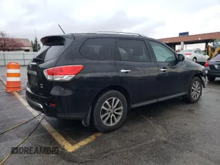 2013 Nissan Pathfinder Platinum with VIN 5N1AR2MM4DC604153, listed as a Copart auction lot 80937324 with 201,974 mi miles and Salvage Title. Bid and sale history available at carsss.com. Image 3.