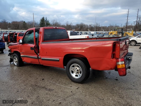 2002 Chevrolet Silverado 1500 LS with VIN 1GCEC14V42Z286295, listed as a Copart auction lot 87206524 with 137,682 mi miles and Non Repairable. Bid and sale history available at carsss.com. Image 2.