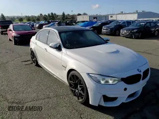 2017 BMW M3 with VIN WBS8M9C51H5G42191, listed as a Copart auction lot 44309983 with 56,365 mi miles. Bid and sale history available at carsss.com. Image 11.
