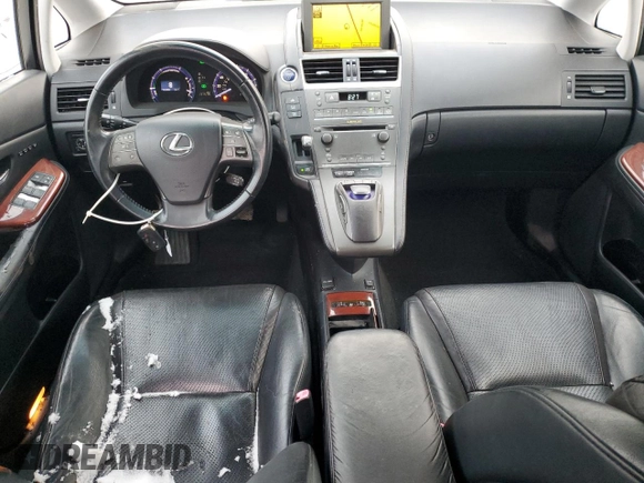2010 Lexus HS 250h with VIN JTHBB1BA5A2018075, listed as a Copart auction lot 87091654 with 137,579 mi miles and Salvage Title. Bid and sale history available at DreamBid. Image 8.