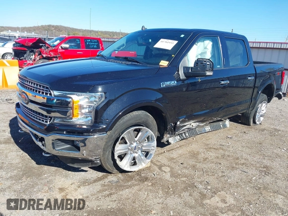 2020 Ford F-150 XL with VIN 1FTEW1EP0LKE90657, listed as a IAAI auction lot 40784955 with 64,978 mi miles and . Bid and sale history available at DreamBid. Image 18.