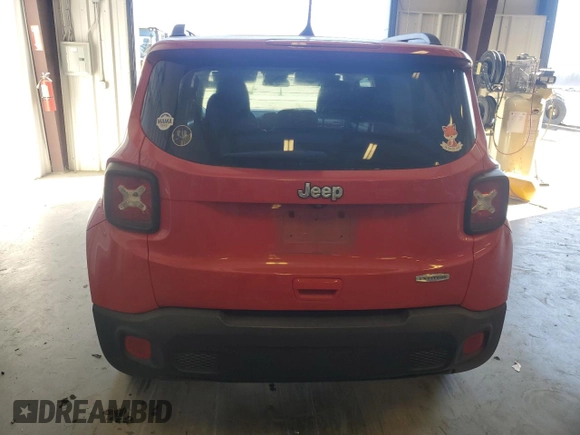 2018 Jeep Renegade Latitude with VIN ZACCJABH4JPH14115, listed as a Copart auction lot 88845175 with 49,339 mi miles and Salvage title. Bid and sale history available at DreamBid. Image 6.