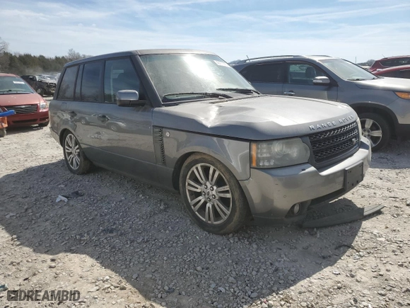 2011 Land Rover Range Rover HSE LUX with VIN SALMF1D42BA330151, listed as a Copart auction lot 49777015 with 117,470 mi miles and Clean Title. Bid and sale history available at carsss.com. Image 4.