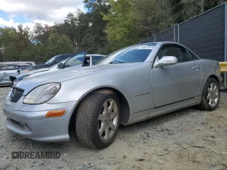 2002 Mercedes-Benz SLK 230 Kompressor z VIN WDBKK49FX2F242519, wystawiony jako Copart lot #74947574 z przebiegiem 38 513 mil mil oraz Czysty tytuł • Clean title. Historia ofert i sprzedaży dostępna na DreamBid. Obrazek 1.