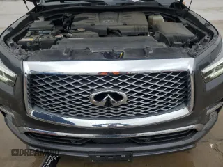2022 Infiniti QX80 PREMIUM SELECT with VIN JN8AZ2AE4N9292548, listed as a Copart auction lot 85469534 with 35,106 mi miles and Salvage Title. Bid and sale history available at carsss.com. Image 12.