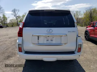 2011 Lexus GX 460 with VIN JTJBM7FXXB5021080, listed as a Copart auction lot 54490805 with 160,059 mi miles and Salvage Title. Bid and sale history available at carsss.com. Image 6.