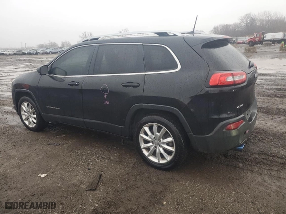 2017 Jeep Cherokee Limited with VIN 1C4PJMDB8HW606766, listed as a Copart auction lot 47549075 with 252,703 mi miles and Salvage Title. Bid and sale history available at carsss.com. Image 2.