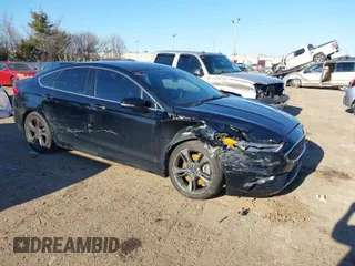 2017 Ford Fusion Sport with VIN 3FA6P0VP8HR149124, listed as a IAAI auction lot 41622552 with 126,620 mi miles. Bid and sale history available at carsss.com. Image 1.
