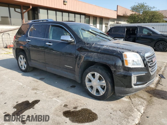 2017 GMC Terrain SLT with VIN 2GKFLUE33H6198110, listed as a Copart auction lot 64400434 with Not Provided miles and Salvage Title. Bid and sale history available at DreamBid. Image 4.