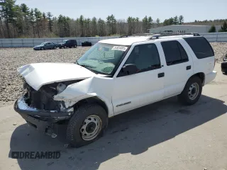 2001 Chevrolet Blazer LS z VIN 1GNDT13W71K230422, wystawiony jako Copart lot #54924005 z przebiegiem 171 035 mil mil oraz Szkoda całkowita • Salvage title. Historia ofert i sprzedaży dostępna na DreamBid. Obrazek 1.