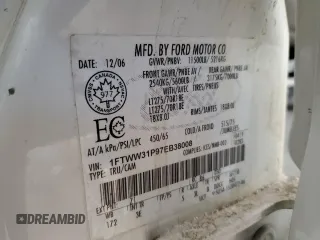 2007 Ford F-350 XL z VIN 1FTWW31P97EB38008, wystawiony jako Copart lot #44713475 z przebiegiem 239 310 mil mil oraz Szkoda całkowita • Salvage title. Historia ofert i sprzedaży dostępna na DreamBid. Obrazek 12.