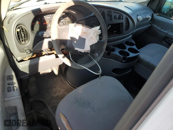 2007 Ford Econoline Cargo Commercial with VIN 1FTNE24L17DA39612, listed as a Copart auction lot 46599225 with Not provided miles and Salvage title. Bid and sale history available at DreamBid. Image 8.