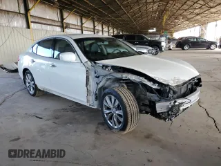2013 Infiniti M37 with VIN JN1BY1AP5DM513622, listed as a Copart auction lot 76753184 with 54,159 mi miles and Salvage Title. Bid and sale history available at carsss.com. Image 4.