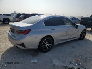 2020 BMW 3 Series 330i xDrive with VIN WBA5R7C05LFH71703, listed as a Copart auction lot 44063915 with Not Provided miles and Salvage Title. Bid and sale history available at DreamBid. Image 3.