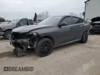2024 BMW X6 xDrive40i with VIN 5UX33EX01R9T50154, listed as a Copart auction lot 85329074 with 0 mi miles and Salvage Title. Bid and sale history available at carsss.com. Image 1.