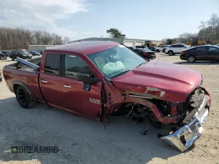 2014 Ram 1500 SLT with VIN 1C6RR7GM0ES338077, listed as a Copart auction lot 42348614 with Not provided miles and Salvage title. Bid and sale history available at DreamBid. Image 4.