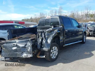 2014 Ford F-150 XL with VIN 1FTFW1CF6EFB56157, listed as a IAAI auction lot 41823200 with 167,937 mi miles. Bid and sale history available at carsss.com. Image 4.