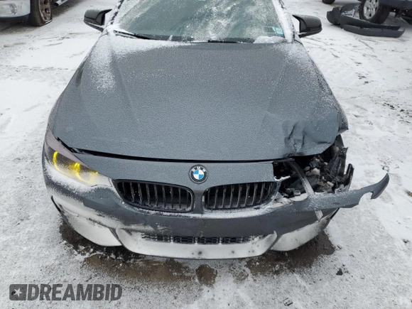 2018 BMW 4 Series 430i xDrive with VIN WBA4Z3C53JEC57500, listed as a Copart auction lot 87028974 with 63,727 mi miles and Salvage Title. Bid and sale history available at DreamBid. Image 11.