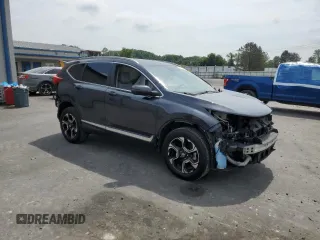 2018 Honda CR-V Touring with VIN 7FARW2H93JE048507, listed as a Copart auction lot 64071705 with 69,051 mi miles and Salvage title. Bid and sale history available at DreamBid. Image 4.