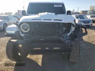 2020 Jeep Wrangler Unlimited Sahara Altitude with VIN 1C4HJXEG4LW314038, listed as a Copart auction lot 73728374 with 50,828 mi miles and Salvage title. Bid and sale history available at DreamBid. Image 5.