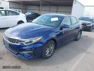2019 Kia Optima S with VIN 5XXGT4L38KG375025, listed as a IAAI auction lot 41725155 with 65,053 mi miles. Bid and sale history available at carsss.com. Image 2.