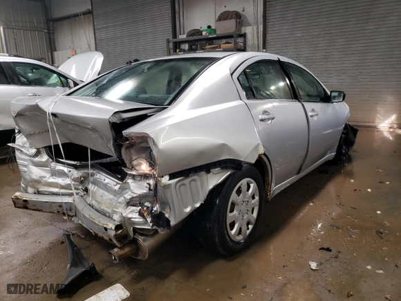 2007 Mitsubishi Galant ES with VIN 4A3AB36FX7E070188, listed as a Copart auction lot 44774395 with 105,420 mi miles and Salvage Title. Bid and sale history available at carsss.com. Image 3.