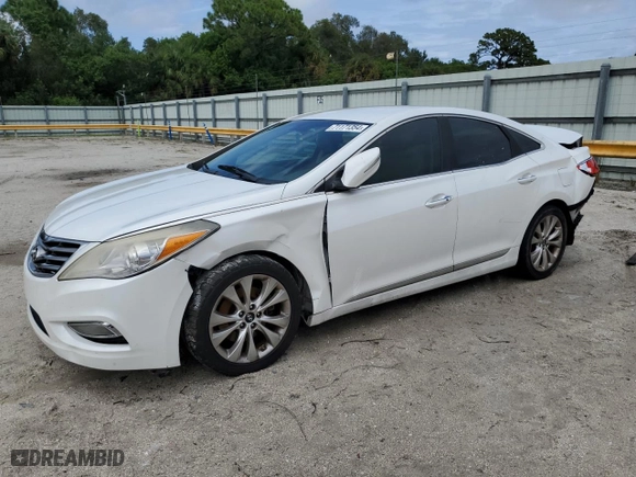 2013 Hyundai Azera with VIN KMHFG4JGXDA241200, listed as a Copart auction lot 71171354 with 249,007 mi miles and Salvage Title. Bid and sale history available at carsss.com. Image 1.