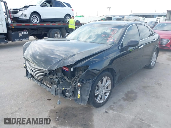 2008 Lexus ES 350 with VIN JTHBJ46G482260613, listed as a IAAI auction lot 41920821 with 216,707 mi miles. Bid and sale history available at carsss.com. Image 18.