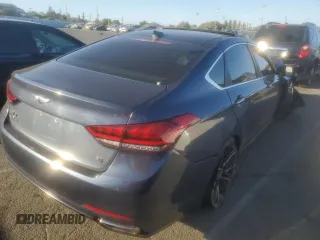 2015 Hyundai Genesis 3.8L with VIN KMHGN4JEXFU055909, listed as a Copart auction lot 70344764 with Not Provided miles and Salvage Title. Bid and sale history available at carsss.com. Image 3.