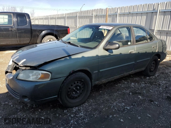 2006 Nissan Sentra S with VIN 3N1CB51D16L517943, listed as a Copart auction lot 54571645 with 376,995 mi miles and Salvage Title. Bid and sale history available at DreamBid. Image 1.