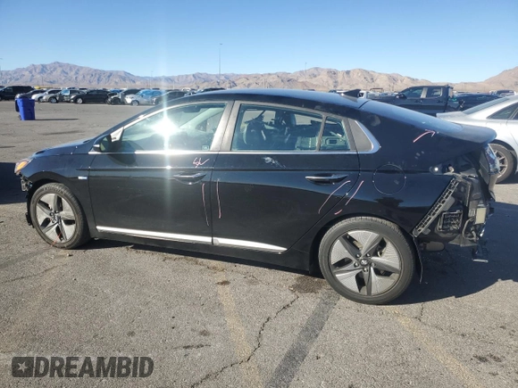 2020 Hyundai Ioniq Limited with VIN KMHC05LC6LU193781, listed as a Copart auction lot 42293975 with 71,639 mi miles and Salvage Title. Bid and sale history available at DreamBid. Image 2.