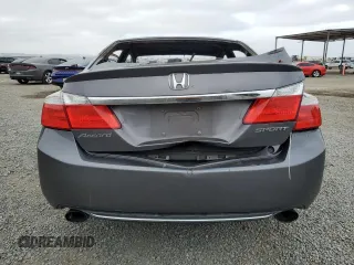 2015 Honda Accord Sport with VIN 1HGCR2F5XFA064486, listed as a Copart auction lot 54160845 with Not Provided miles and Non Repairable. Bid and sale history available at DreamBid. Image 6.