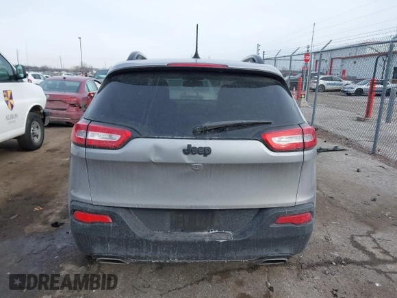 2016 Jeep Cherokee Latitude with VIN 1C4PJLCS8GW176604, listed as a IAAI auction lot 41467467 with 65,855 mi miles. Bid and sale history available at carsss.com. Image 16.