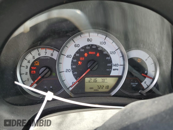 2012 Toyota Yaris L with VIN JTDKTUD35CD513527, listed as a Copart auction lot 49087105 with 72,218 mi miles and Salvage Title. Bid and sale history available at carsss.com. Image 9.