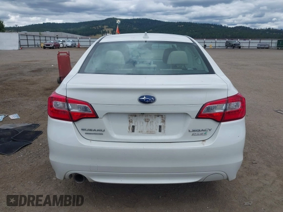 2016 Subaru Legacy Premium with VIN 4S3BNAC60G3009953, listed as a IAAI auction lot 42609541 with 124,799 mi miles and . Bid and sale history available at DreamBid. Image 17.