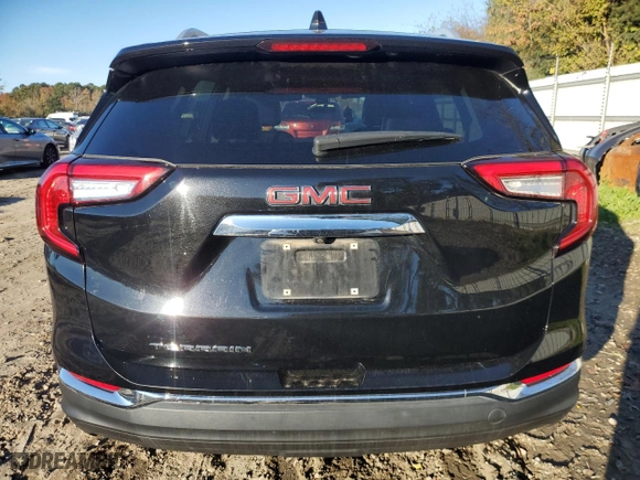 2022 GMC Terrain SLT with VIN 3GKALPEV8NL279284, listed as a Copart auction lot 80889924 with 58,807 mi miles and Salvage Title. Bid and sale history available at carsss.com. Image 6.
