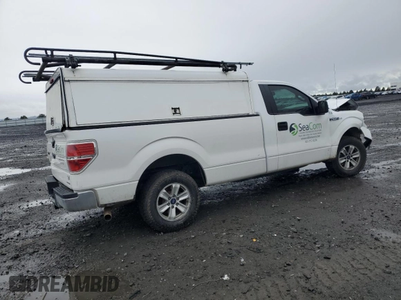 2011 Ford F-150 XL with VIN 1FTNF1CF7BKD62697, listed as a Copart auction lot 51633435 with 148,715 mi miles and Salvage Title. Bid and sale history available at carsss.com. Image 3.