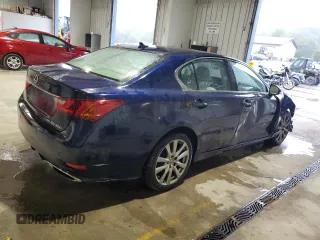 2013 Lexus GS 350 with VIN JTHCE1BL0D5002303, listed as a Copart auction lot 73346774 with 126,641 mi miles and Salvage Title. Bid and sale history available at carsss.com. Image 3.