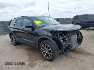 2020 Ford Explorer ST with VIN 1FM5K8GC0LGA11666, listed as a IAAI auction lot 41905536 with 98,620 mi miles and . Bid and sale history available at DreamBid. Image 1.