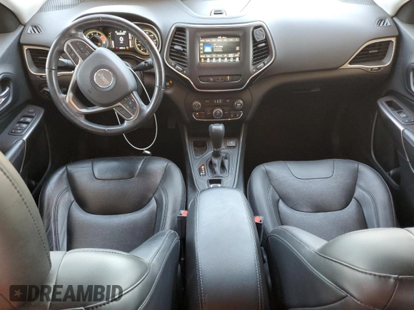 2021 Jeep Cherokee Latitude Lux with VIN 1C4PJLMX5MD112215, listed as a Copart auction lot 46901425 with 62,090 mi miles and Salvage Title. Bid and sale history available at carsss.com. Image 8.