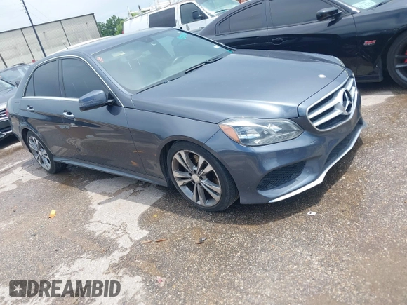 2014 Mercedes-Benz E 350 Sport with VIN WDDHF5KB1EA791644, listed as a IAAI auction lot 42727111 with 182,169 mi miles and . Bid and sale history available at DreamBid. Image 1.