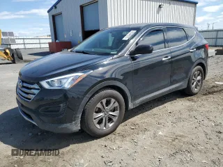 2016 Hyundai Santa Fe z VIN 5XYZTDLB4GG318176, wystawiony jako Copart lot #59346505 z przebiegiem 131 003 mil mil oraz Szkoda całkowita • Salvage title. Historia ofert i sprzedaży dostępna na DreamBid. Obrazek 1.