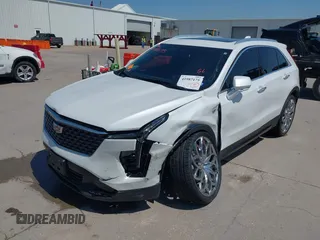 2024 Cadillac XT4 AWD Premium Luxury with VIN 1GYFZDR40RF100102, listed as a IAAI auction lot 41987175 with 4,935 mi miles and . Bid and sale history available at DreamBid. Image 18.