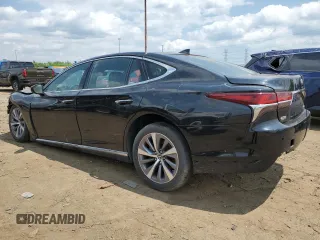2019 Lexus LS 500 with VIN JTHC51FF2K5006080, listed as a Copart auction lot 59752395 with 21,085 mi miles and Clean title. Bid and sale history available at DreamBid. Image 2.