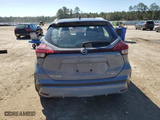 2023 Nissan Kicks SV with VIN 3N1CP5CVXPL519716, listed as a Copart auction lot 46355125 with 13,317 mi miles and Salvage Title. Bid and sale history available at carsss.com. Image 6.