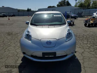 2017 Nissan LEAF SV with VIN 1N4BZ0CP8HC302191, listed as a Copart auction lot 52509755 with 58,852 mi miles and Salvage title. Bid and sale history available at DreamBid. Image 5.