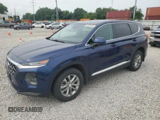 2020 Hyundai Santa Fe SE with VIN 5NMS2CAD9LH181030, listed as a Copart auction lot 63650585 with 83,662 mi miles and Salvage title. Bid and sale history available at DreamBid. Image 1.