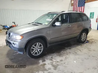 2004 BMW X5 3.0i with VIN 5UXFA13584LU37364, listed as a Copart auction lot 48637875 with 148,741 mi miles and Salvage Title. Bid and sale history available at carsss.com. Image 1.