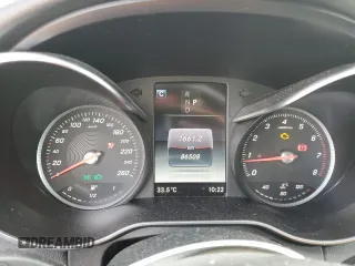 2018 Mercedes-Benz C 300 with VIN 55SWF4KB4JU275029, listed as a Copart auction lot 60671925 with 86,508 mi miles and Salvage title. Bid and sale history available at DreamBid. Image 9.