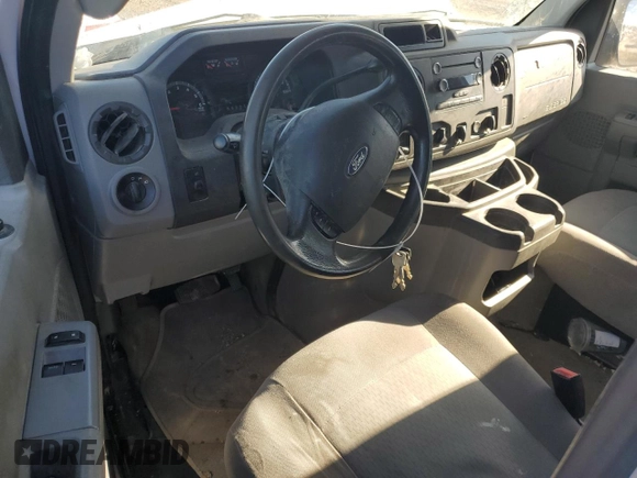 2013 Ford Econoline Passenger XL with VIN 1FBSS3BL0DDA73643, listed as a Copart auction lot 83105404 with 375,209 mi miles and Salvage Title. Bid and sale history available at DreamBid. Image 8.